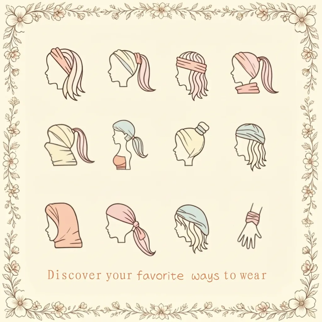 Pink Daisy Print Boho Bandeau Headband