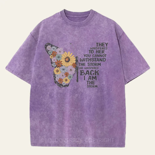 Vintage I Am The Storm Washed T-Shirt
