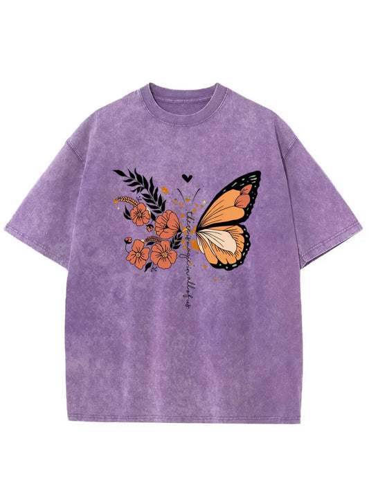 Vintage Believe In Yourself Washed T-Shirt