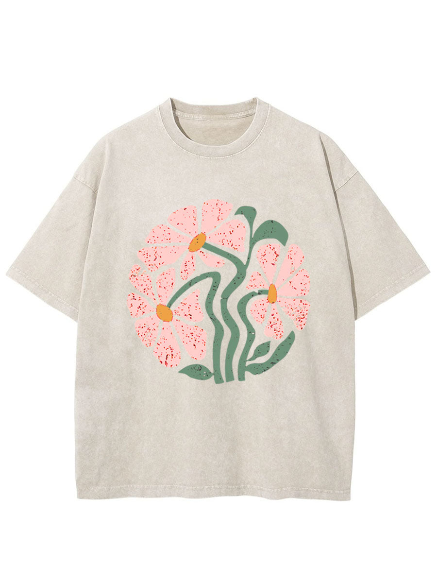 Vintage Daisy Washed T-Shirt