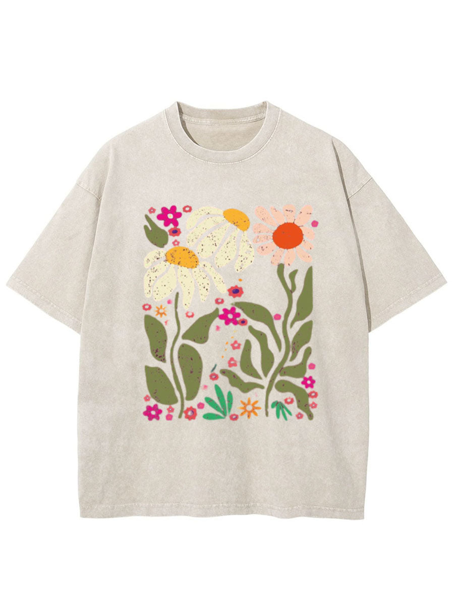 Vintage Wildflower Washed T-Shirt