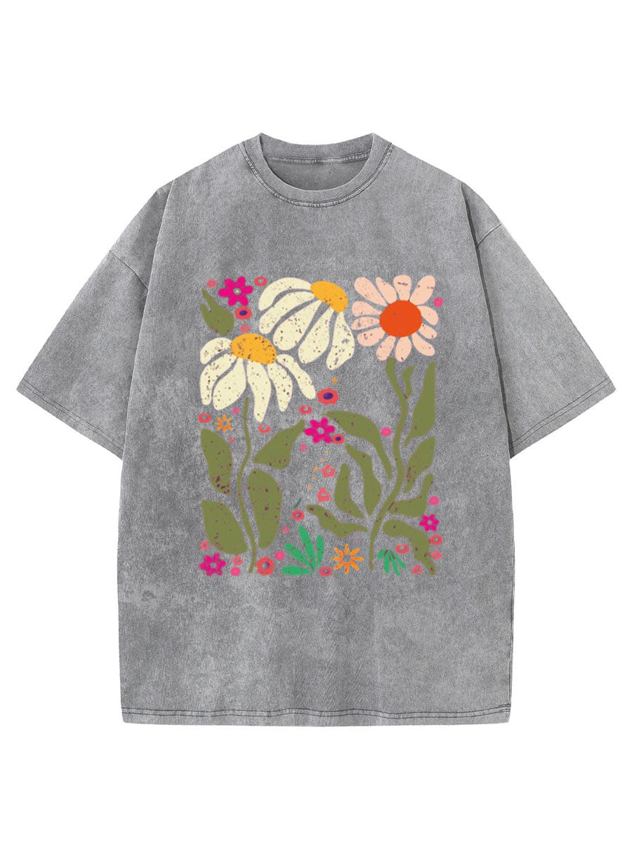 Vintage Wildflower Washed T-Shirt