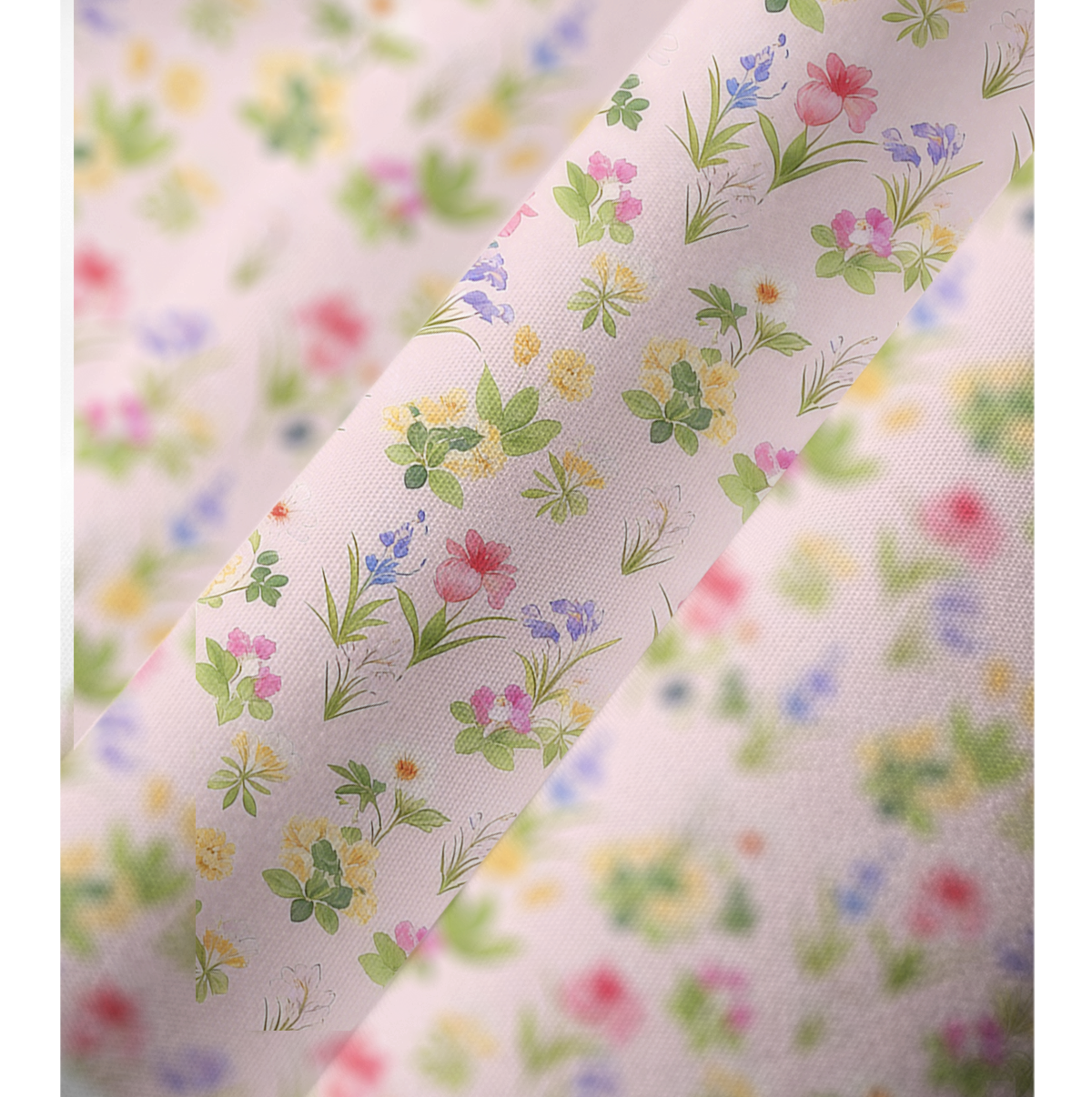 V‑Neck Delicate Blossom Kimono Sleeve Kaftan Dress