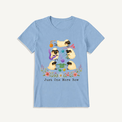 Woolly Meadow Craft Garden Print Crew Neck Cotton Tee