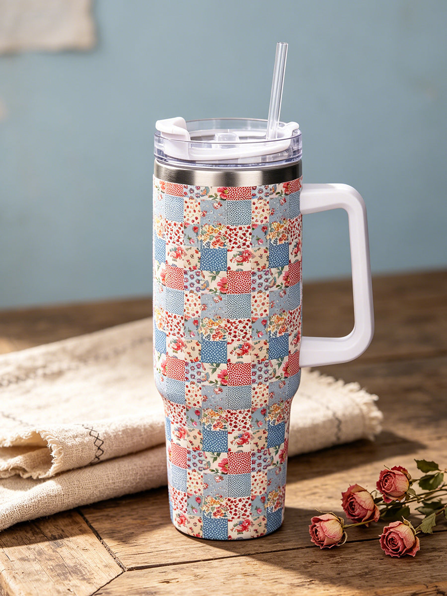 Colorful Bohemian Patchwork 40oz Tumbler
