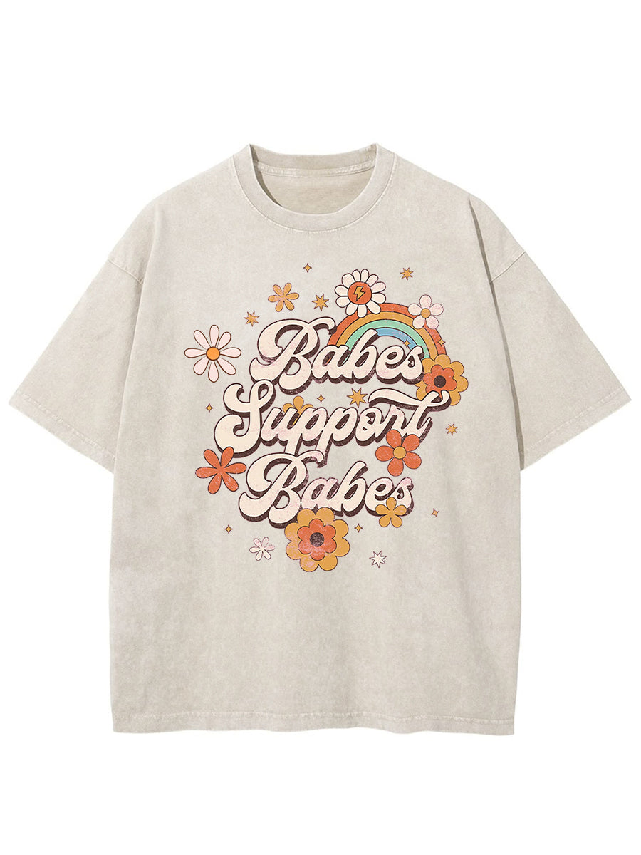Vintage Babes Washed T-Shirt