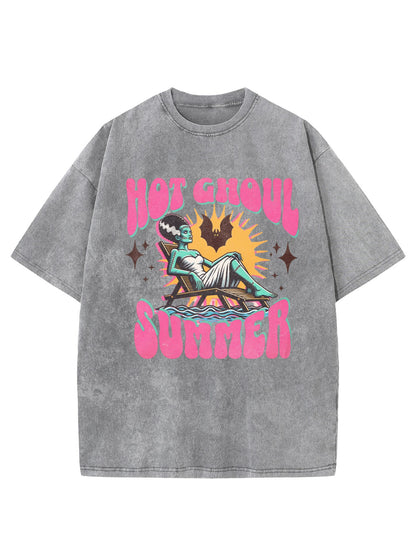 Vintage Hot Ghoul Summer Washed T-Shirt