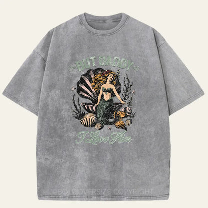 Vintage But Daddy I Love Him Washed T-Shirt