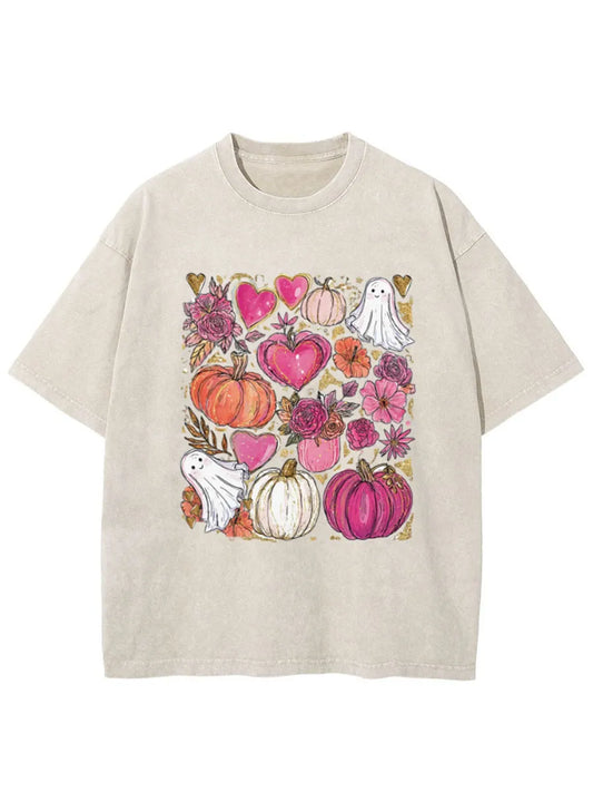 Vintage Love At First Fright Oversize Washed T-Shirt