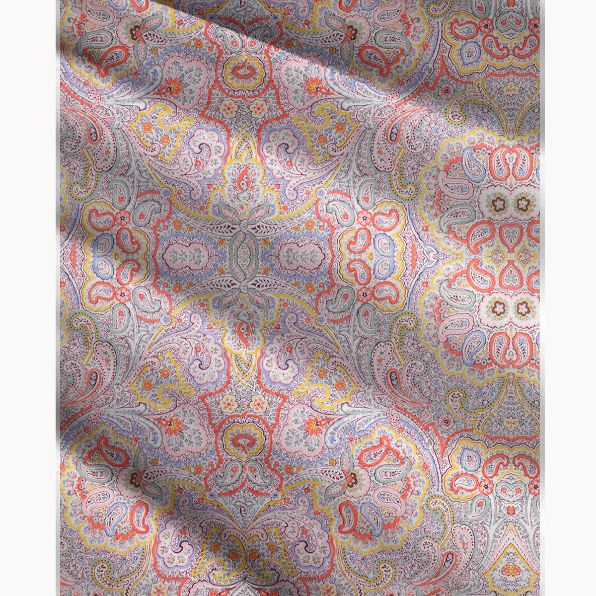 Sunrise Paisley Print Convertible Maxi Skirt & Strapless Dress