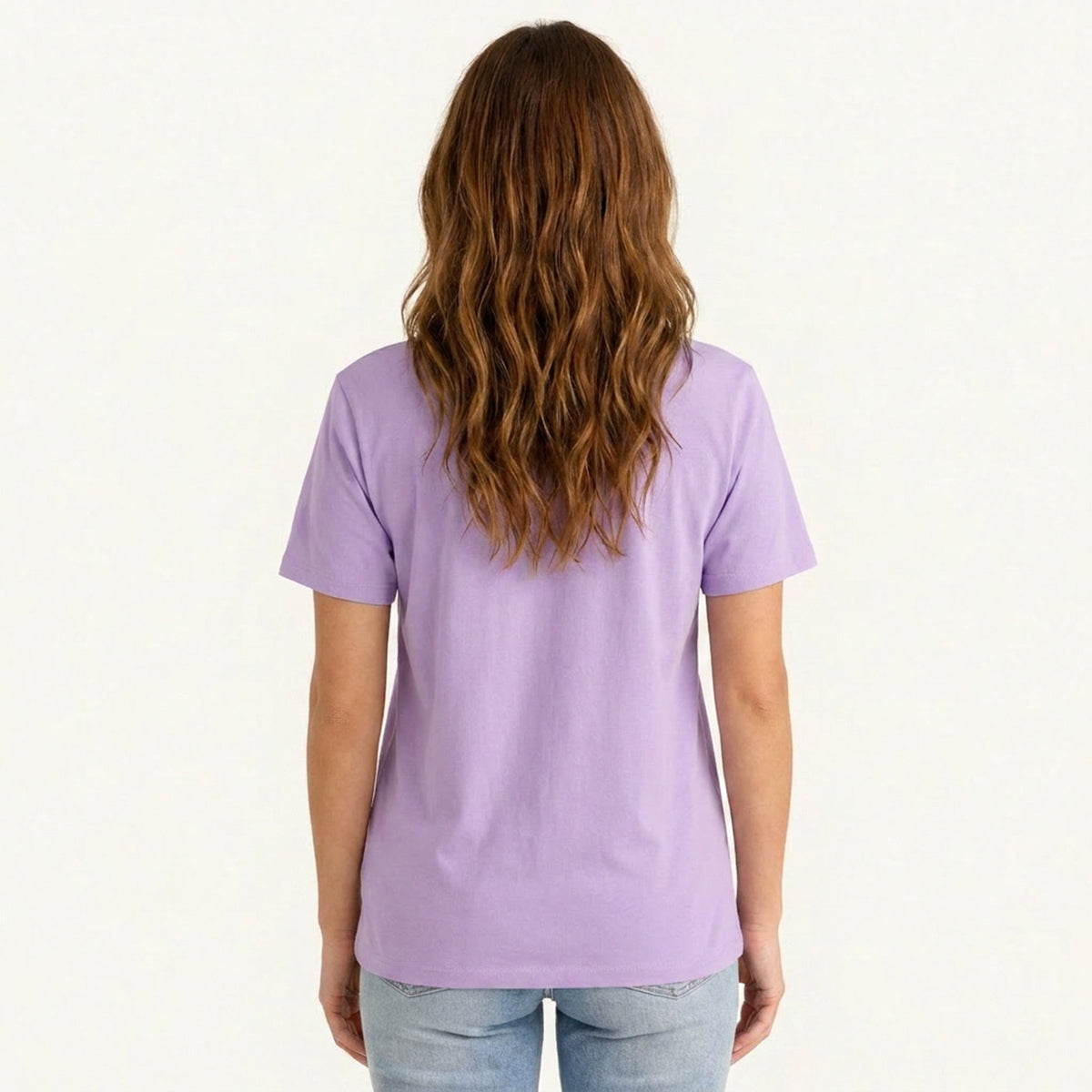 Rooted Wildflower Garden Print Crew Neck Cotton Tee