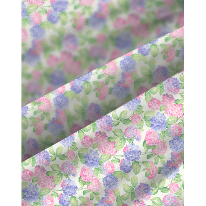Lilac Hydrangea Spaghetti Strap Mini Dress