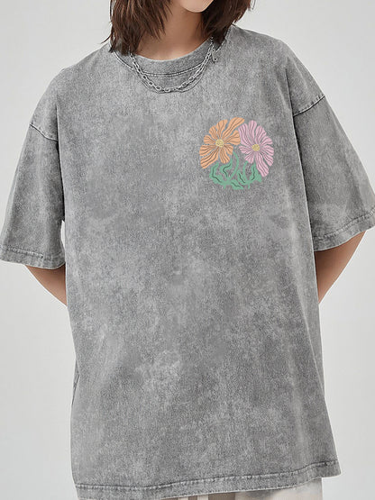 Vintage Boho Christian Washed T-Shirt
