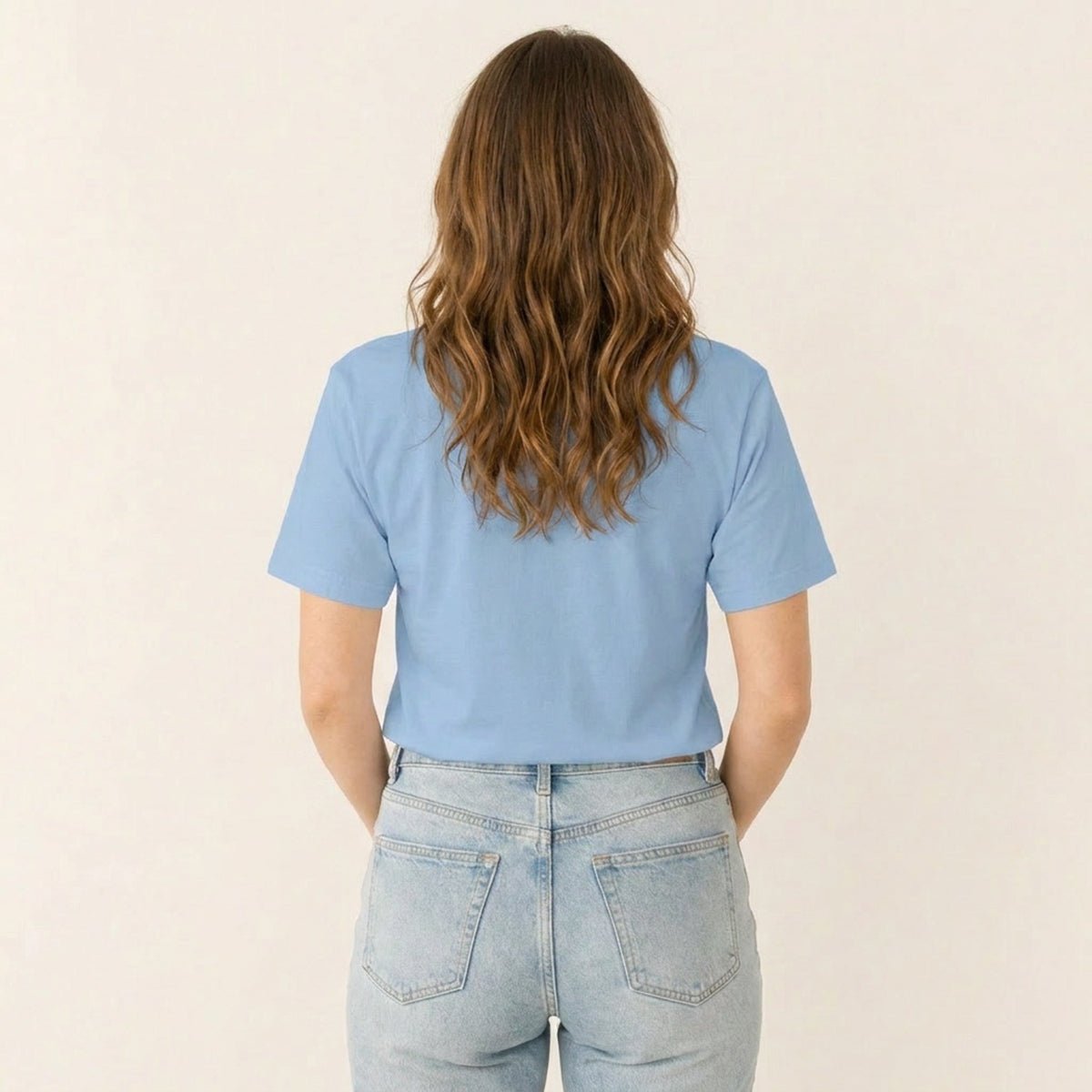 Lost in Sewing Joy Print Crew Neck Cotton Tee