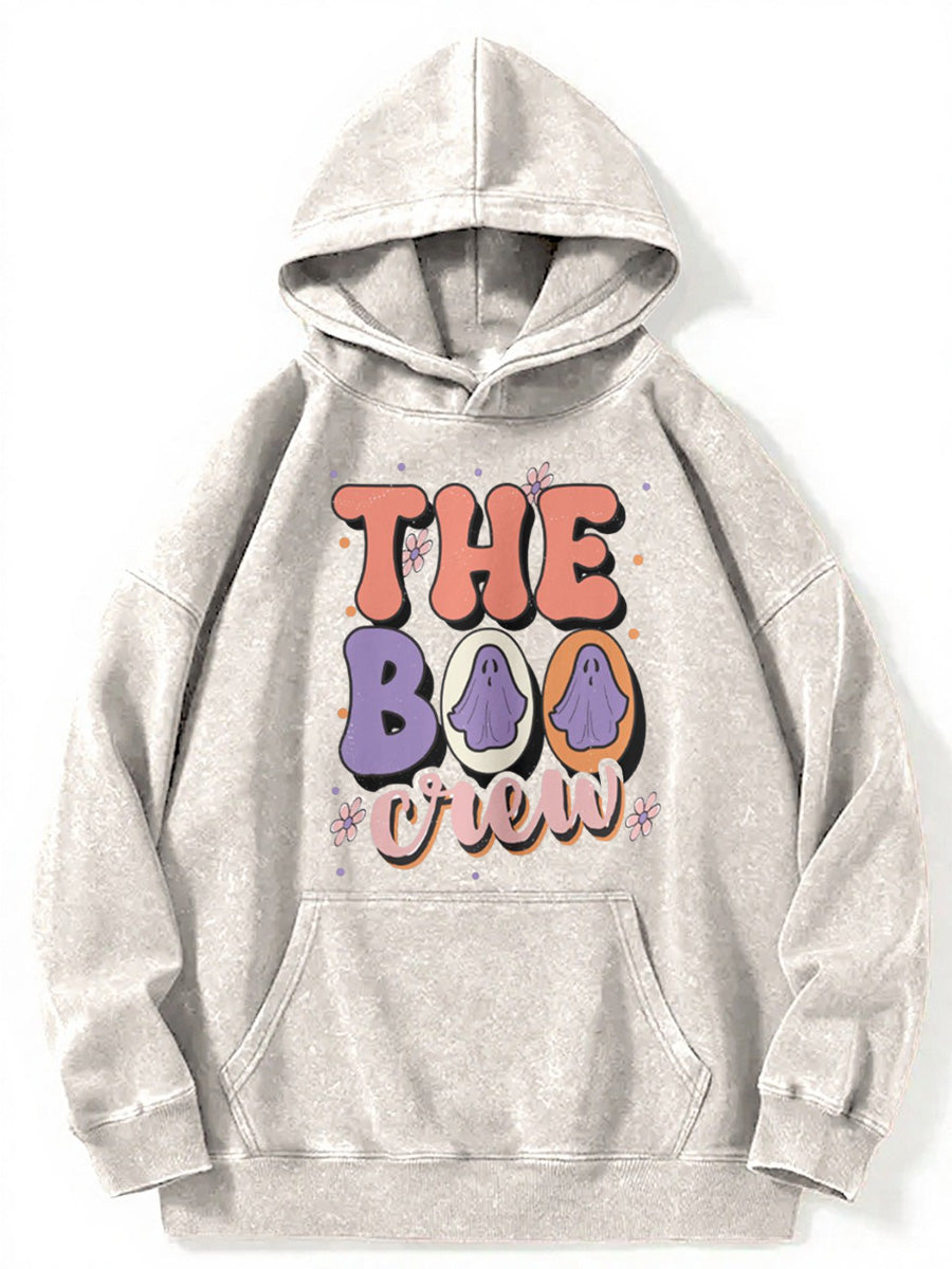 Vintage The Boo Crew Washed Hoodie