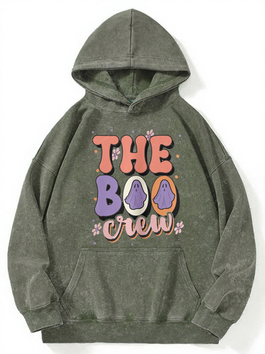 Vintage The Boo Crew Washed Hoodie