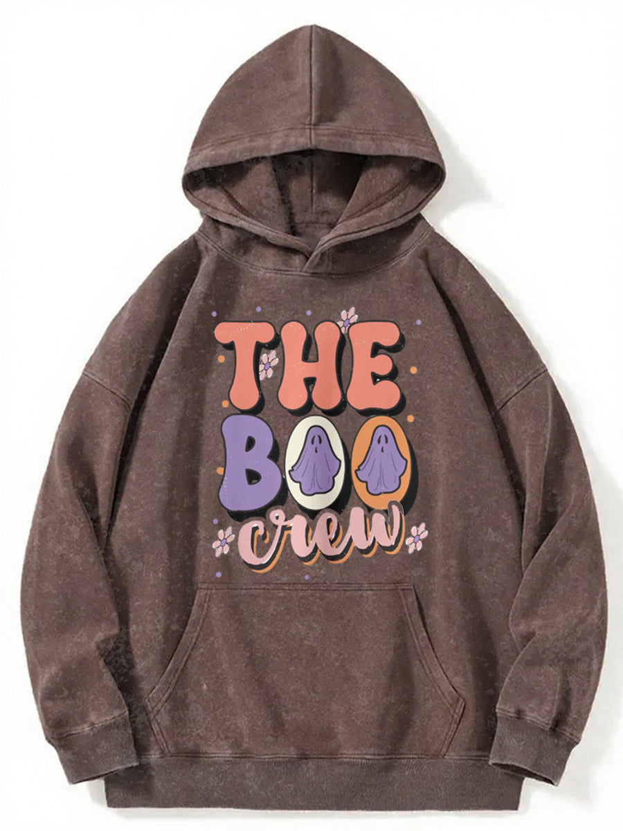 Vintage The Boo Crew Washed Hoodie