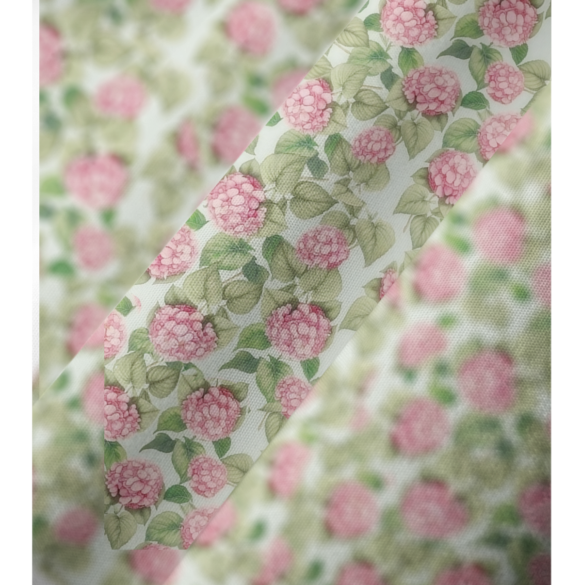 V‑Neck Hydrangea Whisper Kimono Sleeve Kaftan Dress