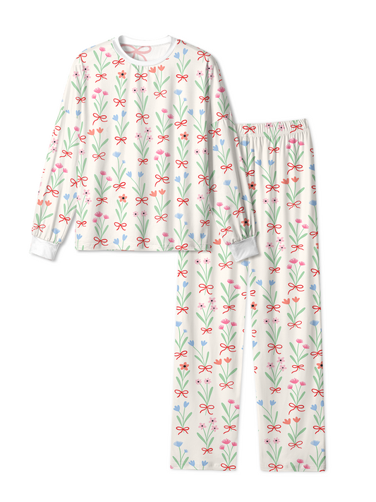 Vintage Romantic Rosebuds Pajamas