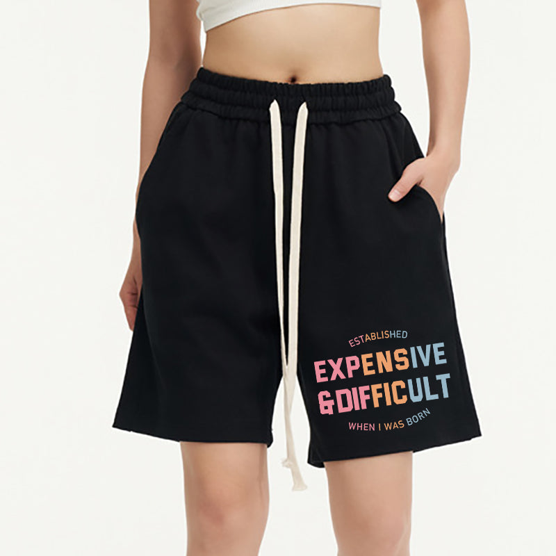 Vintage Expensive & Difficult Unisex Shorts