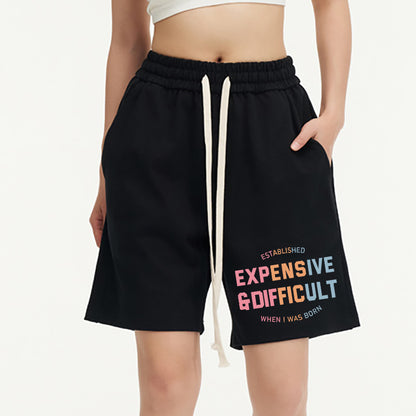 Vintage Expensive & Difficult Unisex Shorts
