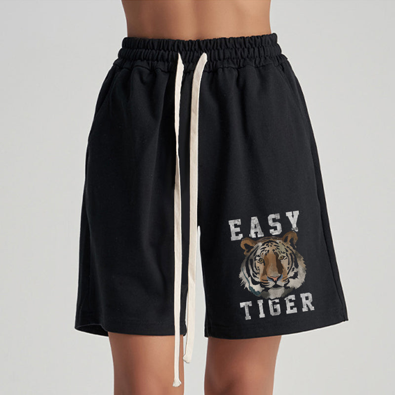 Vintage Ladies Easy Tiger Unisex Shorts