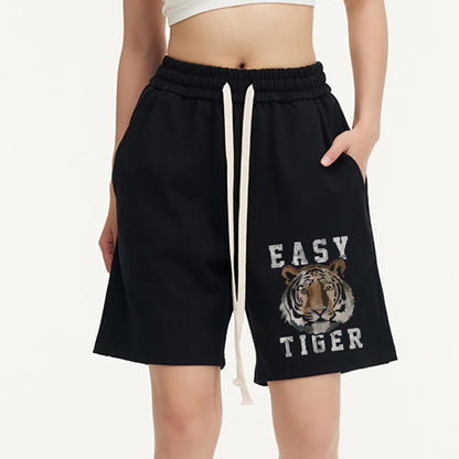 Vintage Ladies Easy Tiger Unisex Shorts