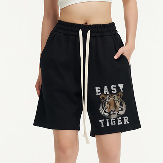 Vintage Ladies Easy Tiger Unisex Shorts