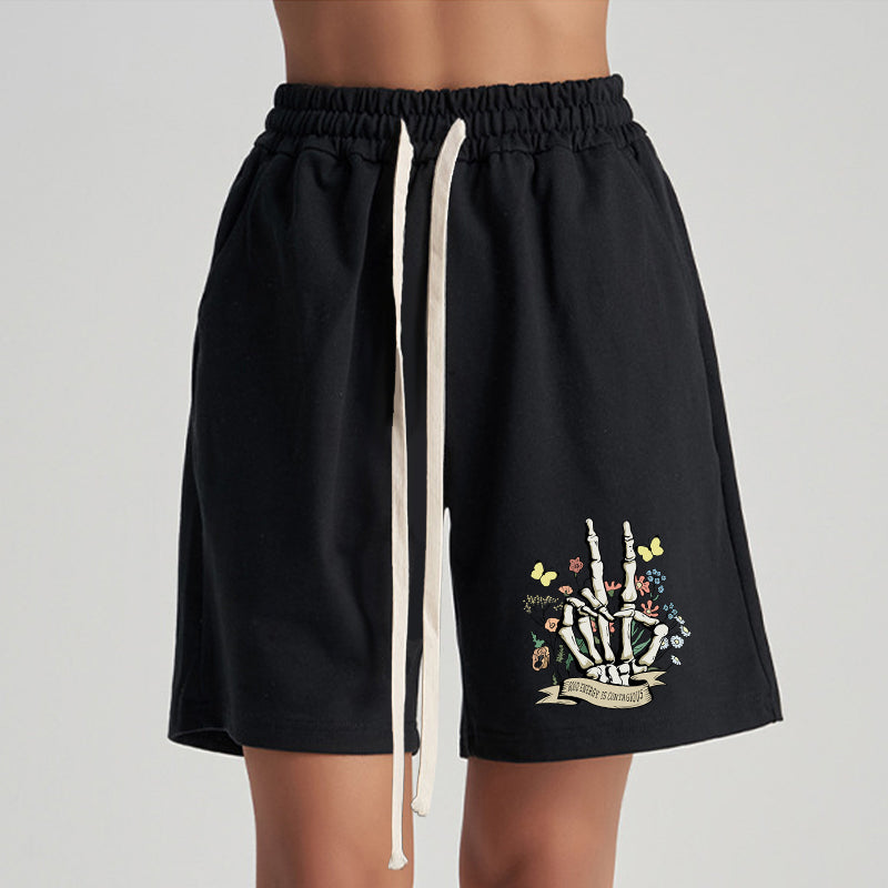 Vintage Good Energy Is Contagious Unisex Shorts