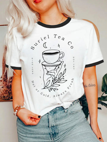 Retro House Of Wind Ringer Tee