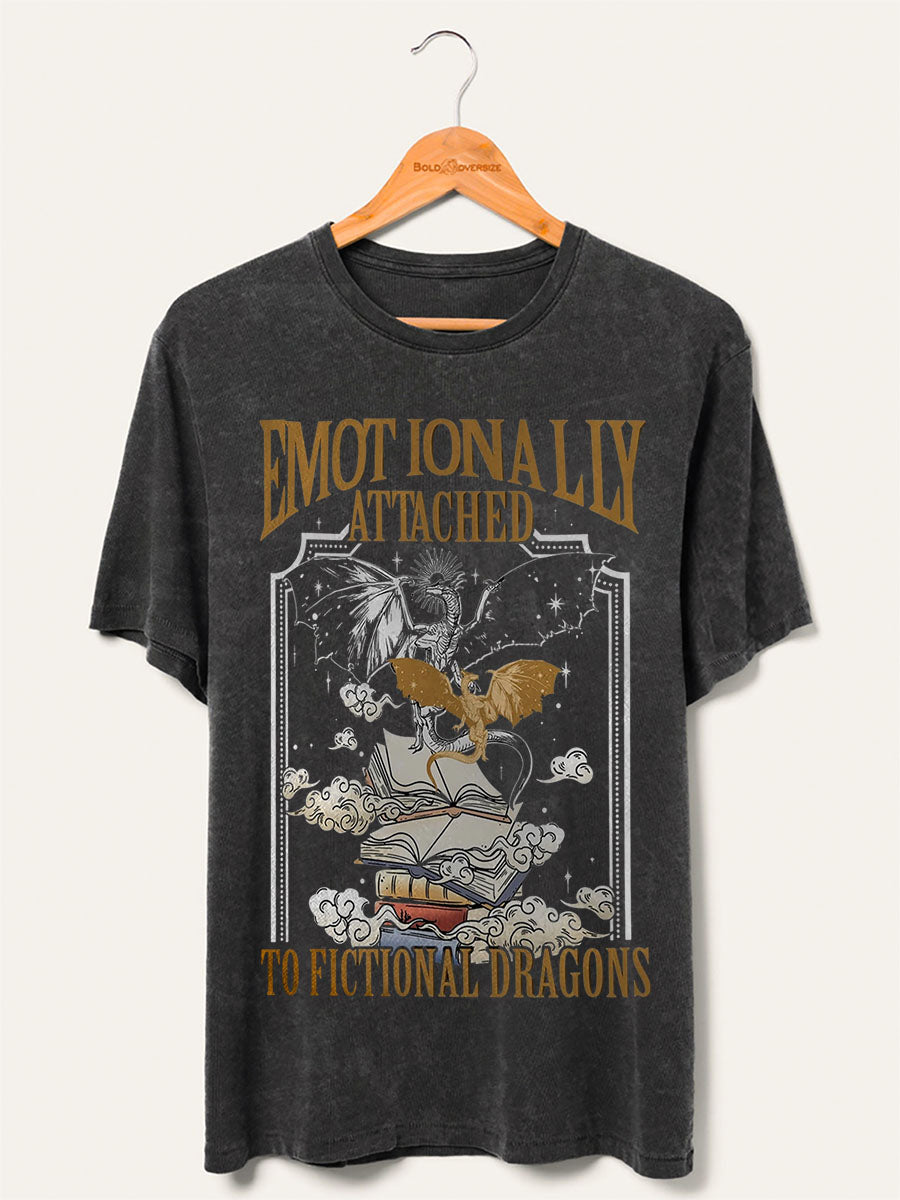 Vintage Dragons Washed T-Shirt
