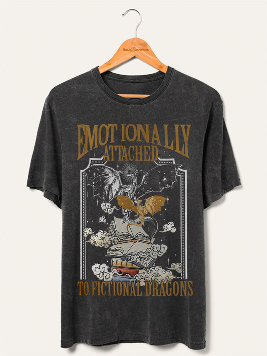 Vintage Dragons Washed T-Shirt