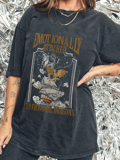 Vintage Dragons Washed T-Shirt