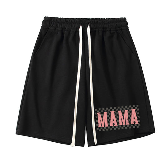Vintage Boho Mama Unisex Shorts