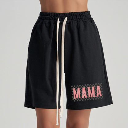Vintage Boho Mama Unisex Shorts
