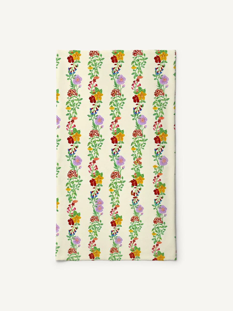 Blossom Trail Print Boho Bandeau Headband