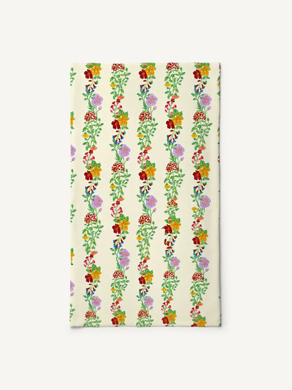 Blossom Trail Print Boho Bandeau Headband