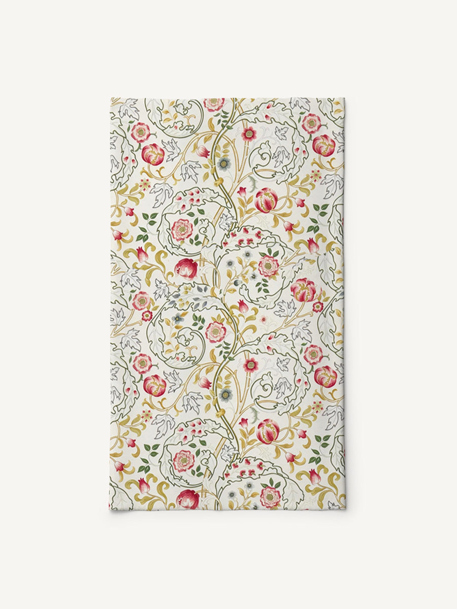 Peony Vine Garden Print Boho Bandeau Headband