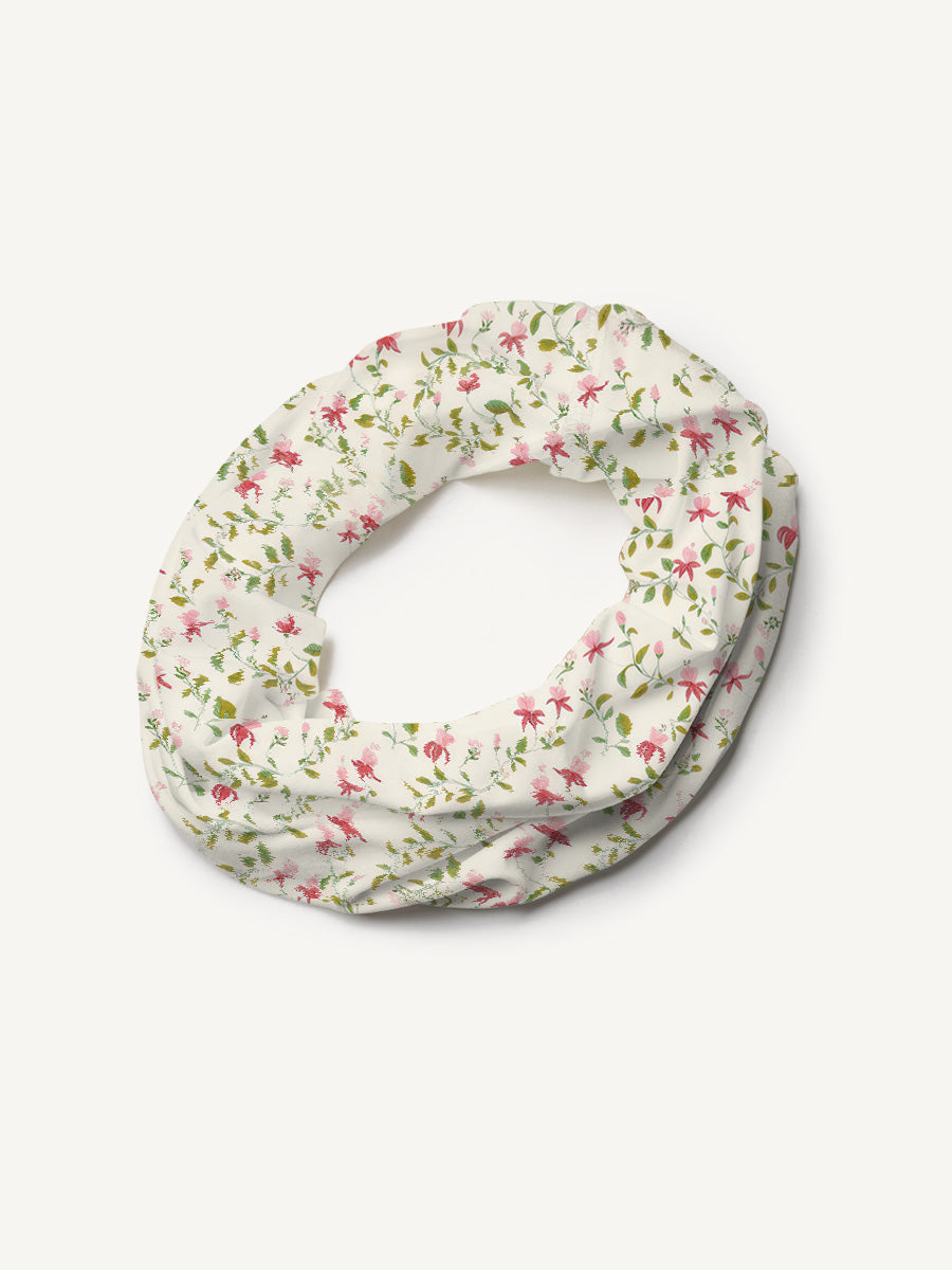 Ruby Vine Print Boho Bandeau Headband
