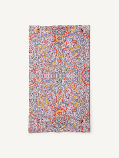 Sunrise Paisley Print Boho Bandeau Headband