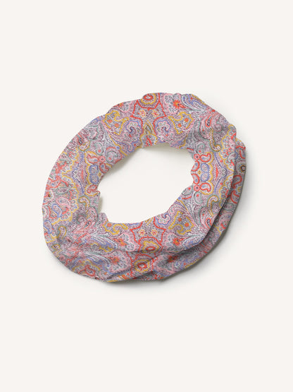 Sunrise Paisley Print Boho Bandeau Headband