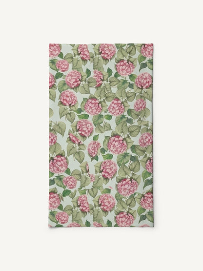 Hydrangea Whisper Print Boho Bandeau Headband