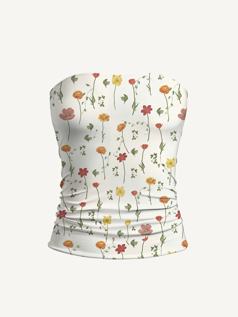 Wildlight Meadow Print Boho Bandeau Headband