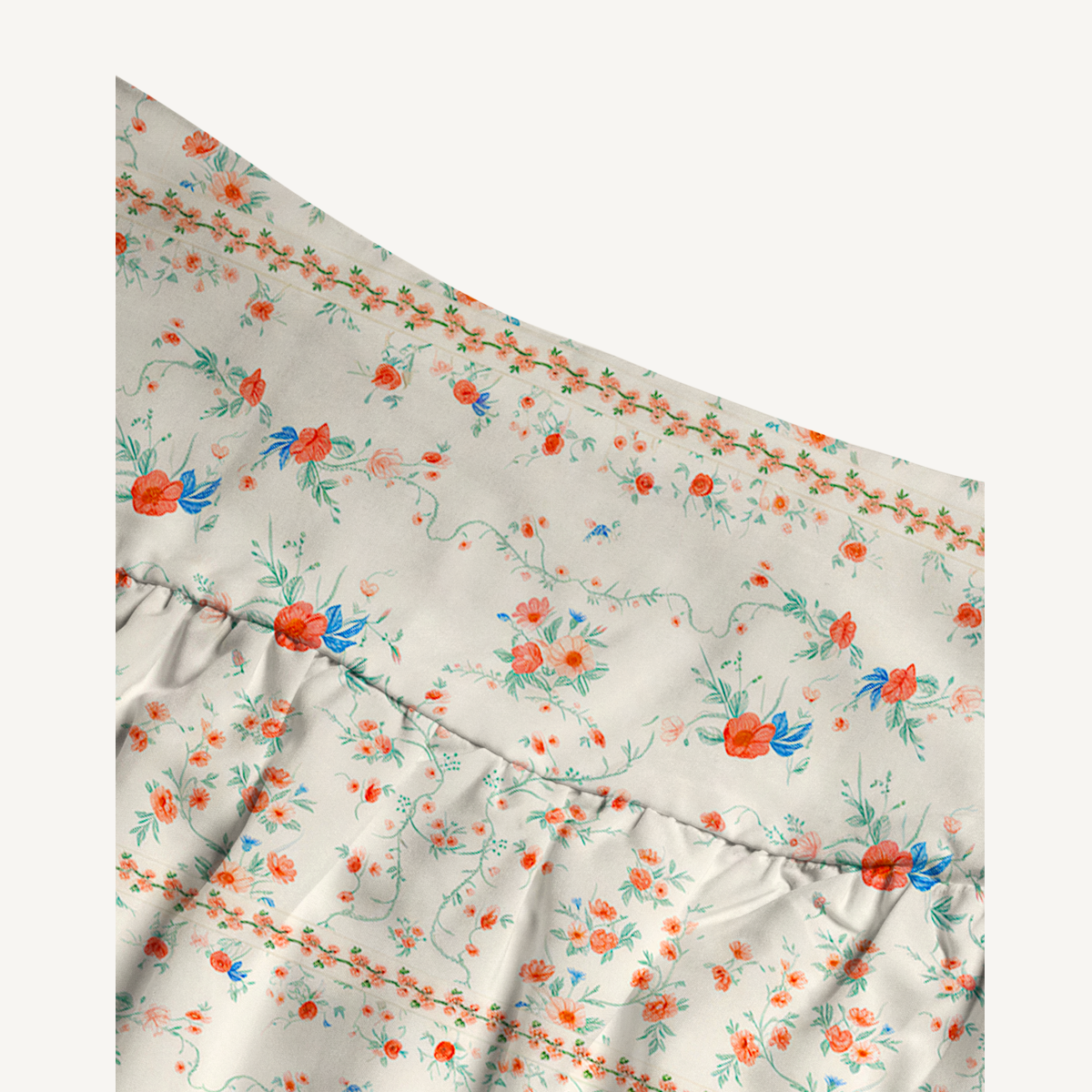 Wild Bloom Print Convertible Maxi Skirt & Strapless Dress