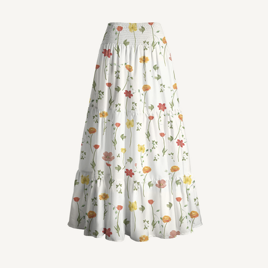 Wildlight Meadow Print Convertible Maxi Skirt & Strapless Dress