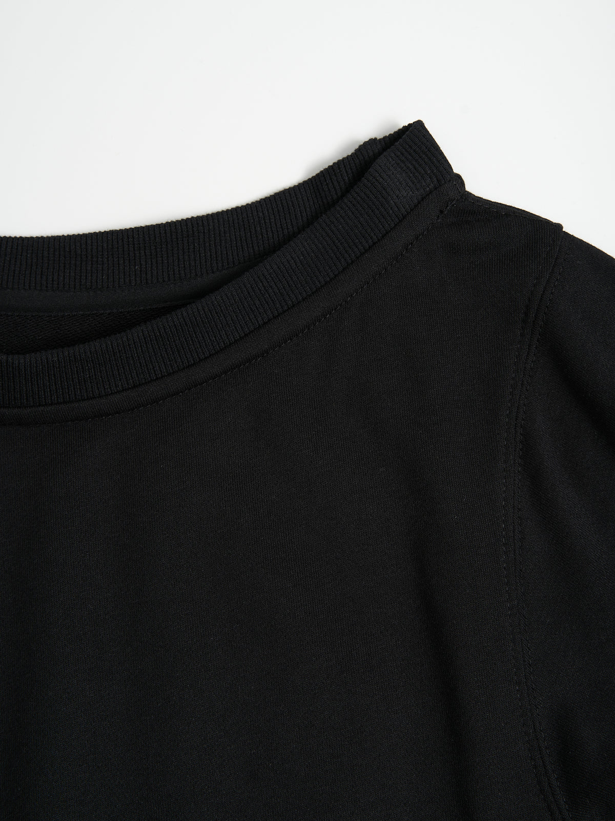 Quiet Forest Light Print Off Shoulder Sweatshirts