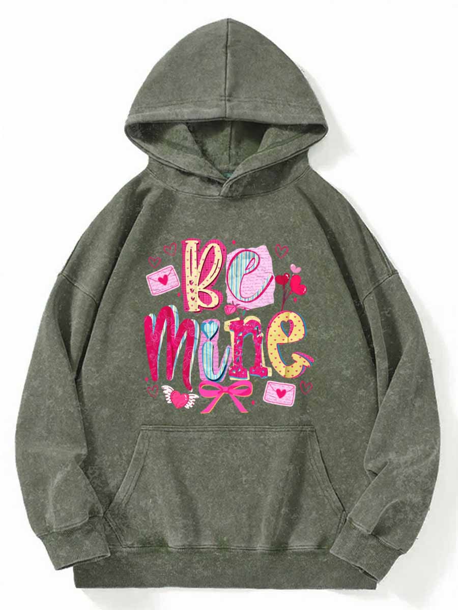 Vintage Be Mine Washed Hoodie