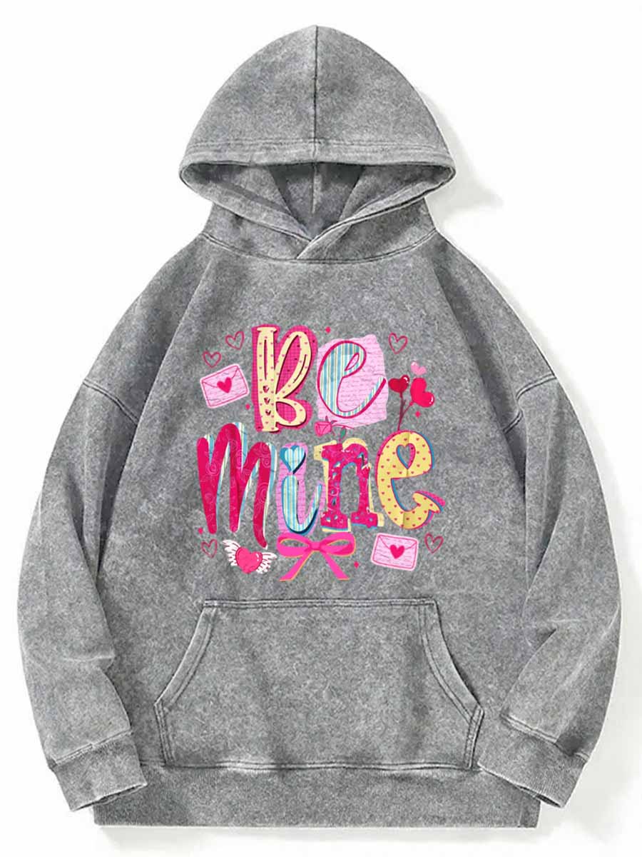 Vintage Be Mine Washed Hoodie
