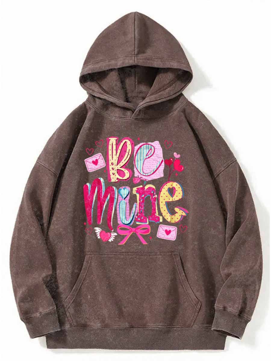Vintage Be Mine Washed Hoodie