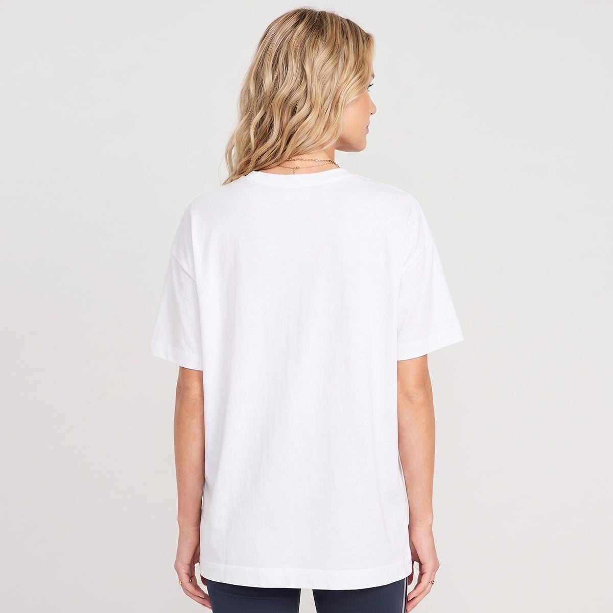 Beach Days Print Crew Neck Cotton Tee